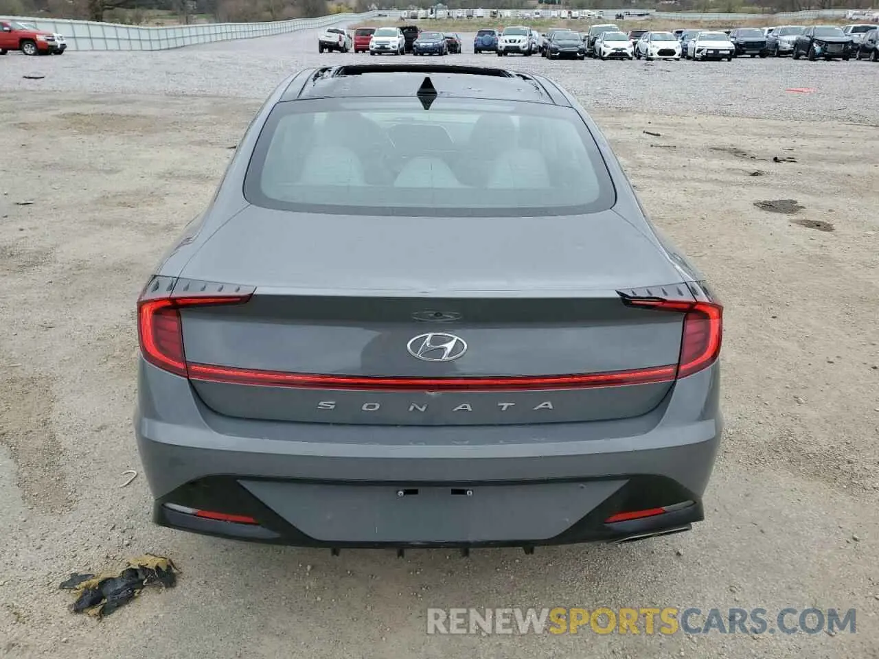 6 Photograph of a damaged car 5NPEF4JAXLH053203 HYUNDAI SONATA 2020
