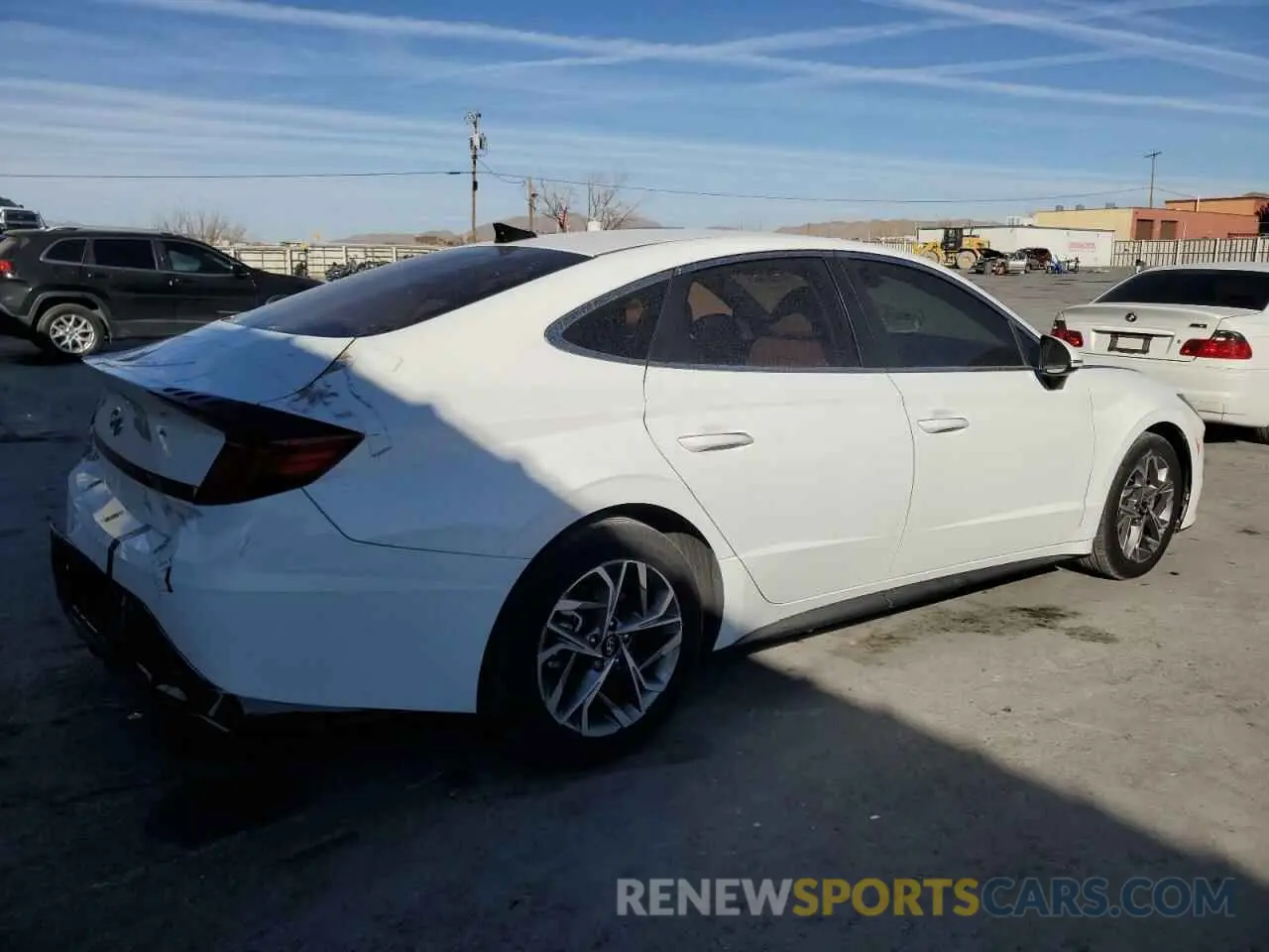 3 Photograph of a damaged car 5NPEF4JAXLH058448 HYUNDAI SONATA 2020