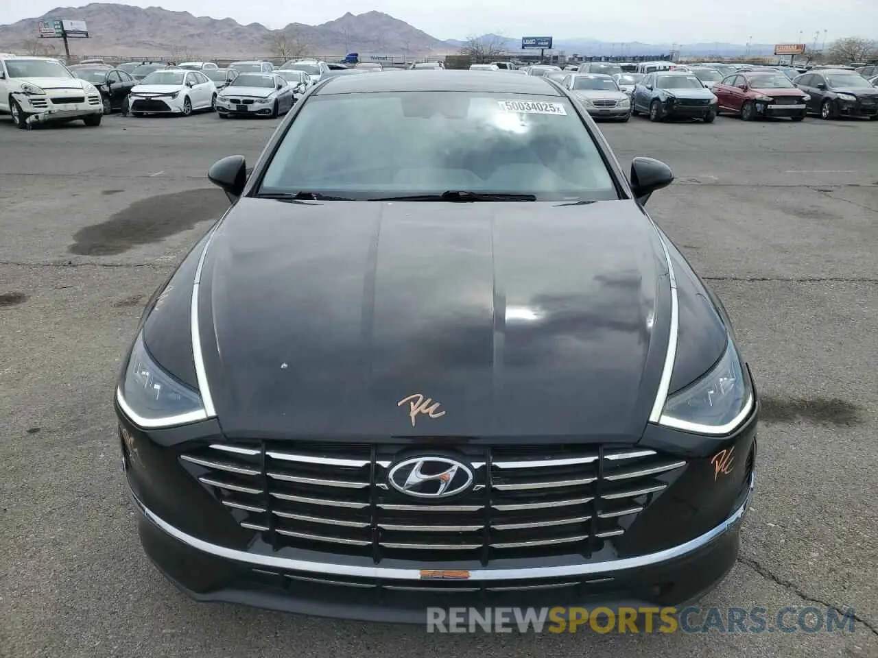 5 Photograph of a damaged car 5NPEG4JA0LH027187 HYUNDAI SONATA 2020
