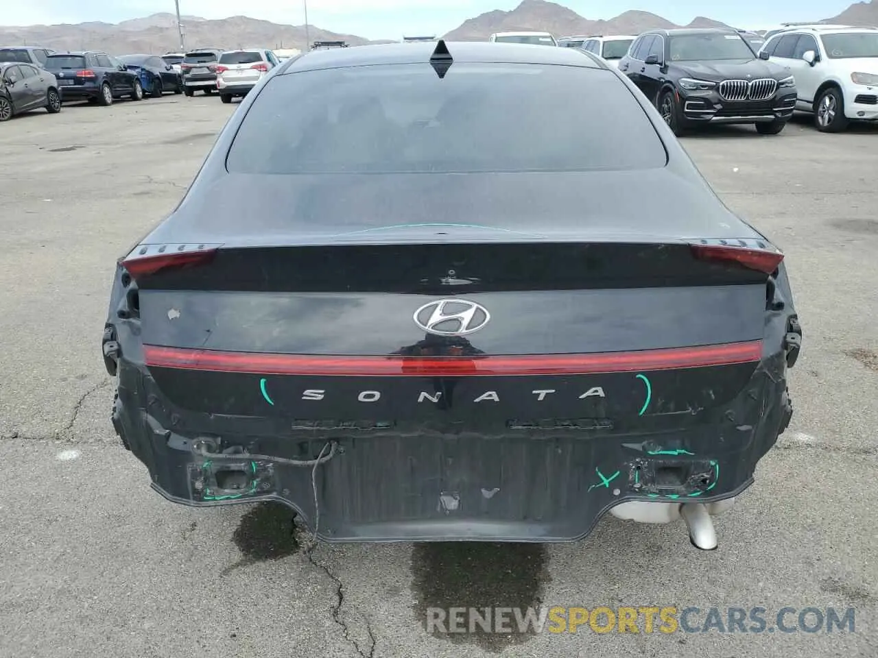 6 Photograph of a damaged car 5NPEG4JA0LH027187 HYUNDAI SONATA 2020
