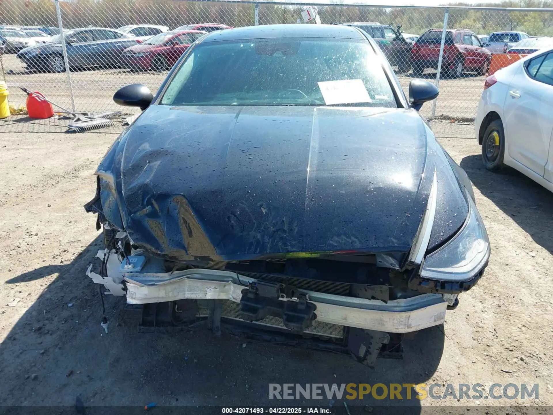 6 Photograph of a damaged car 5NPEG4JA0LH031000 HYUNDAI SONATA 2020