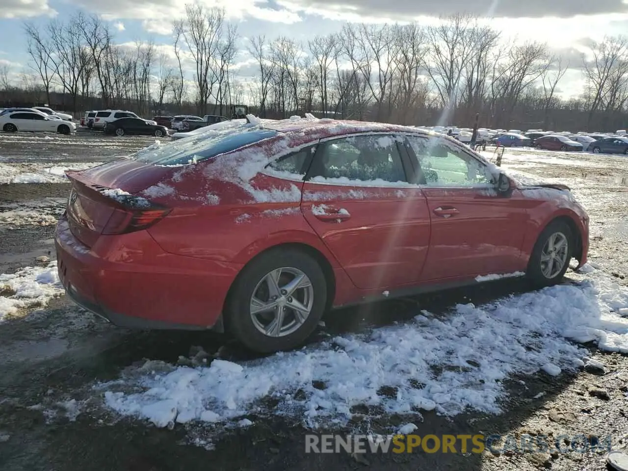 3 Photograph of a damaged car 5NPEG4JA0LH056656 HYUNDAI SONATA 2020