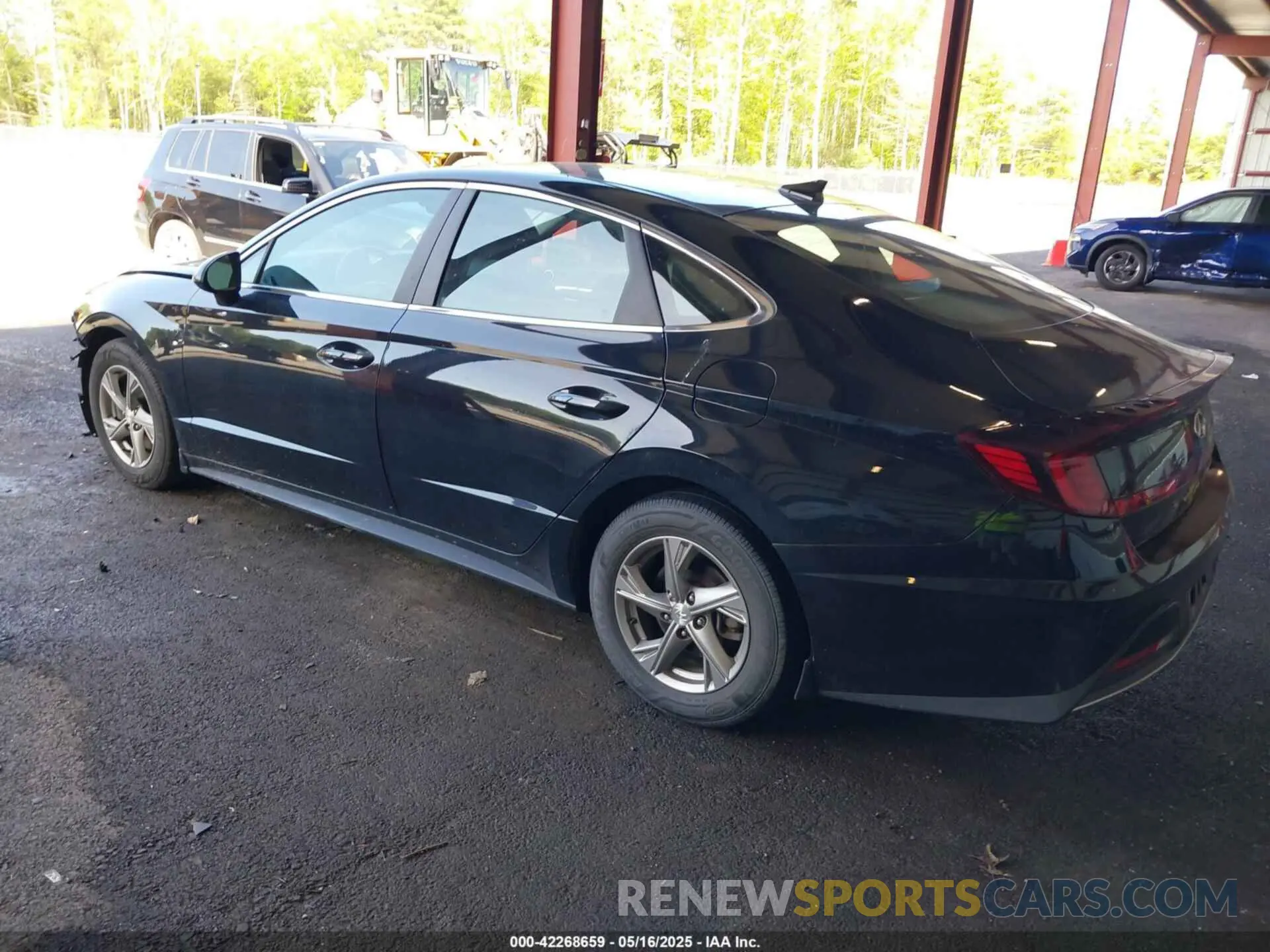 3 Photograph of a damaged car 5NPEG4JA3LH019343 HYUNDAI SONATA 2020