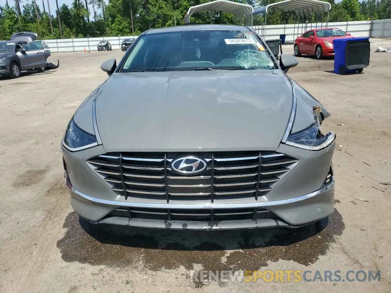 5 Photograph of a damaged car 5NPEG4JA3LH062533 HYUNDAI SONATA 2020
