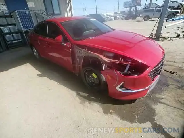 10 Photograph of a damaged car 5NPEG4JA4LH052478 HYUNDAI SONATA 2020