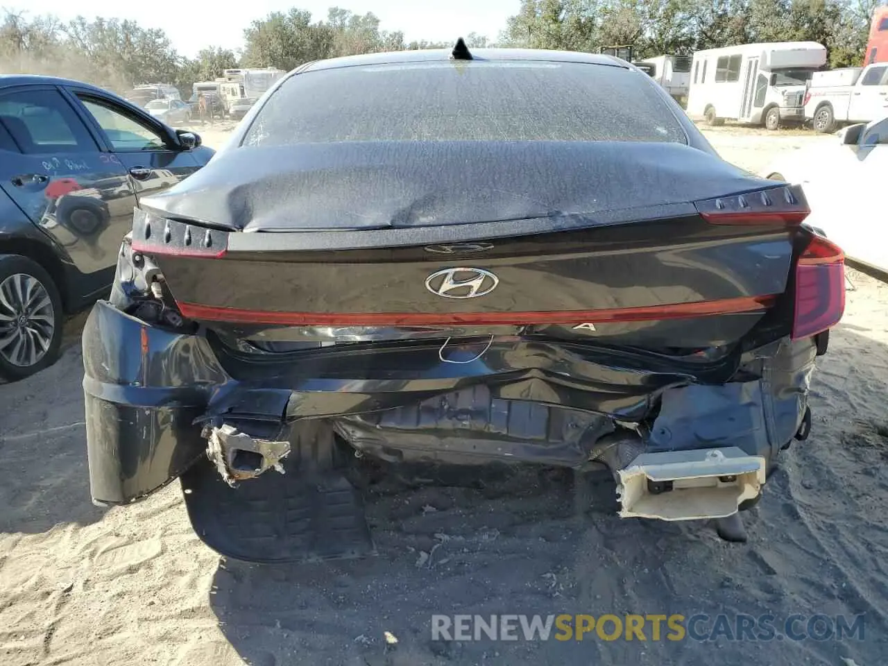 6 Photograph of a damaged car 5NPEG4JA5LH022017 HYUNDAI SONATA 2020