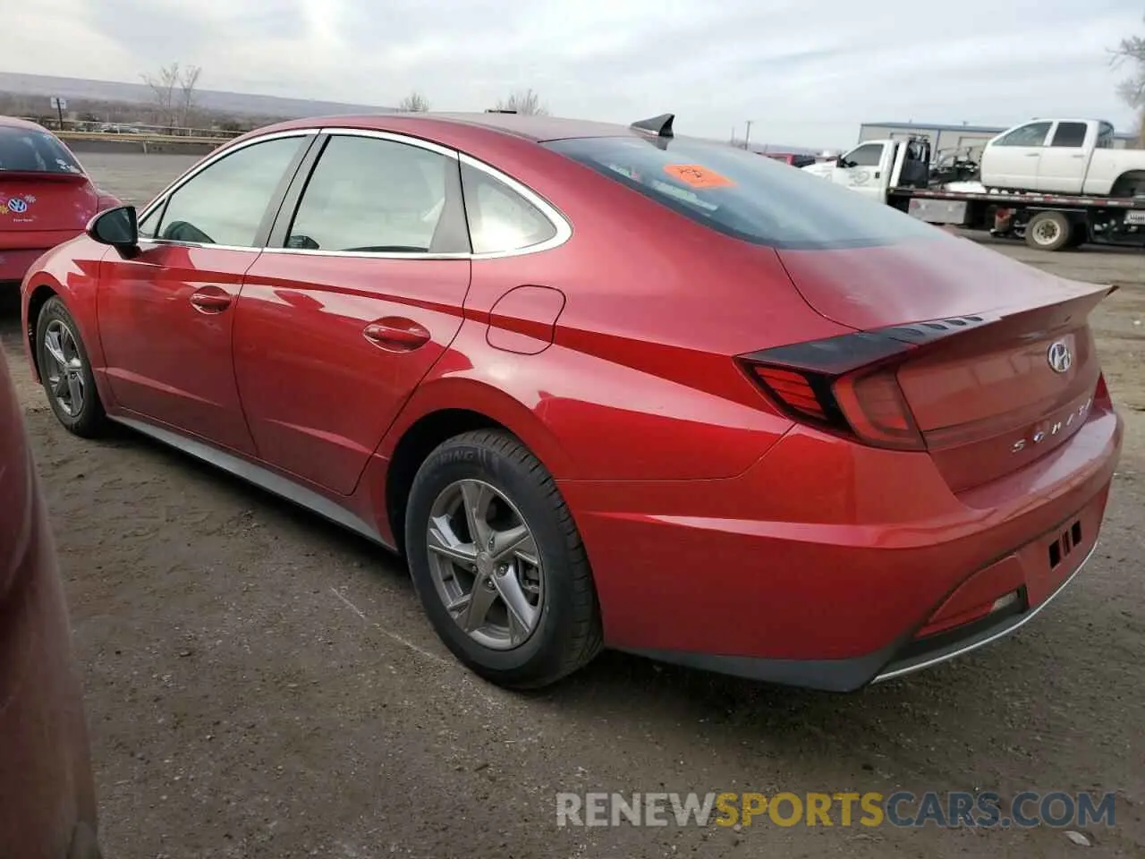 2 Photograph of a damaged car 5NPEG4JA5LH058127 HYUNDAI SONATA 2020
