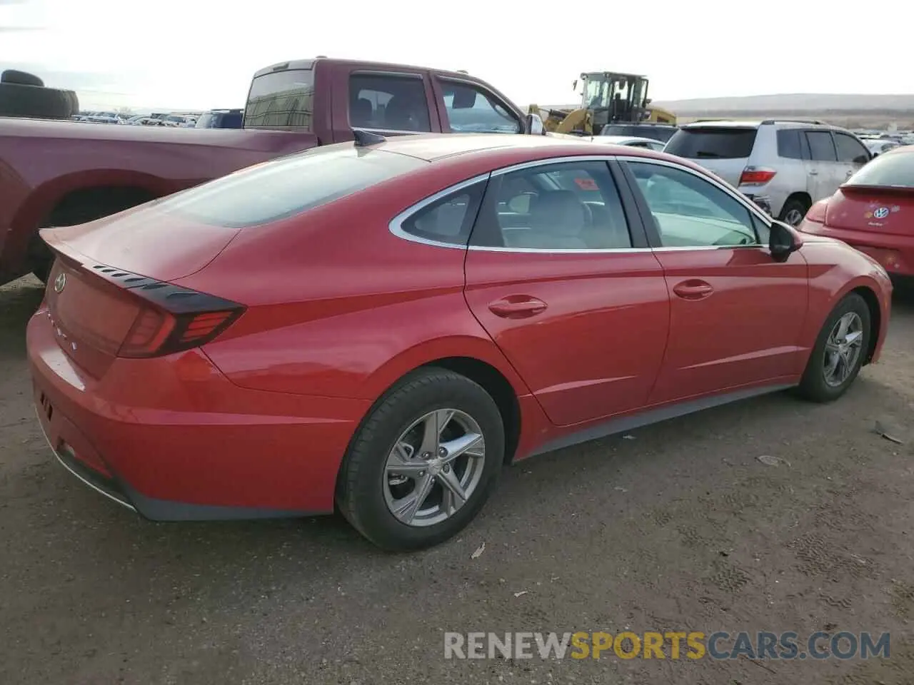 3 Photograph of a damaged car 5NPEG4JA5LH058127 HYUNDAI SONATA 2020