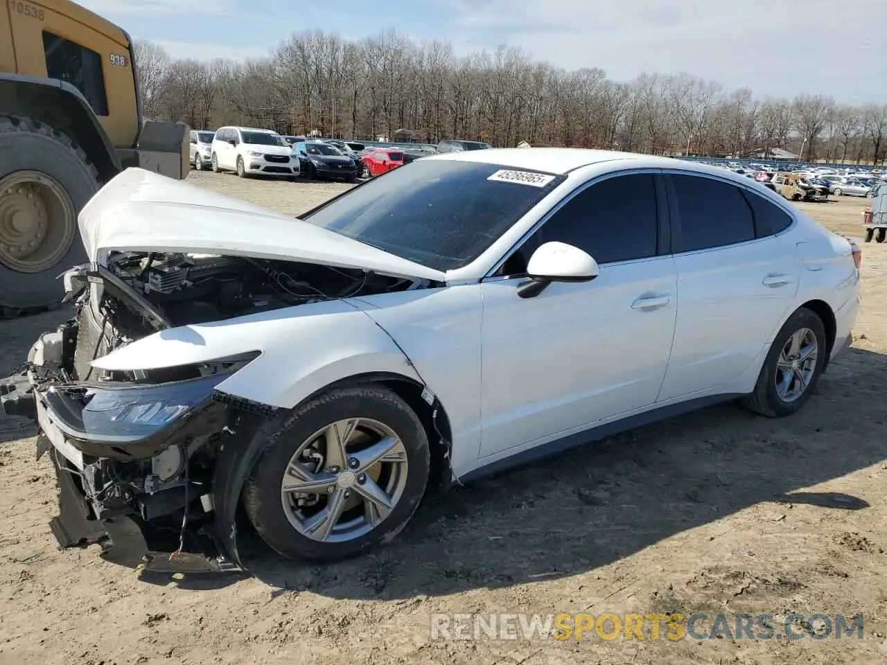 1 Photograph of a damaged car 5NPEG4JA6LH024441 HYUNDAI SONATA 2020