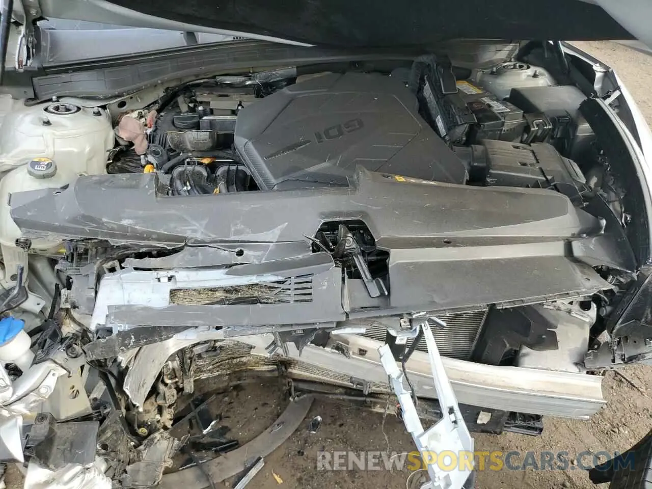 13 Photograph of a damaged car 5NPEG4JA6LH034824 HYUNDAI SONATA 2020