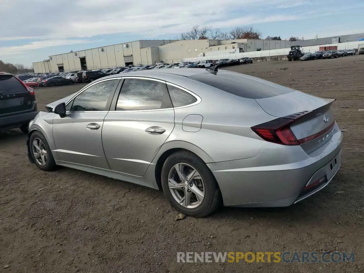2 Photograph of a damaged car 5NPEG4JA6LH034824 HYUNDAI SONATA 2020