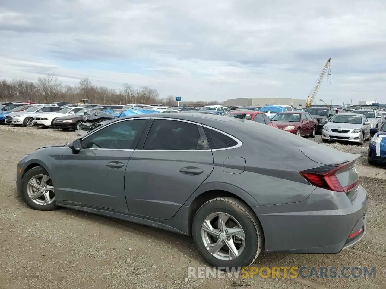 2 Photograph of a damaged car 5NPEG4JA6LH054118 HYUNDAI SONATA 2020