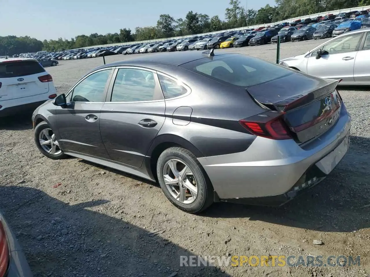 2 Photograph of a damaged car 5NPEG4JA9LH040956 HYUNDAI SONATA 2020