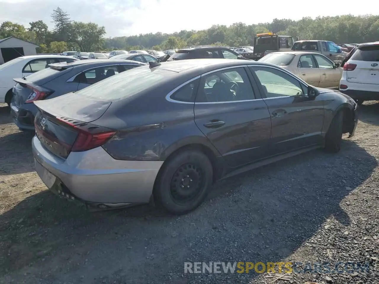 3 Photograph of a damaged car 5NPEG4JA9LH040956 HYUNDAI SONATA 2020