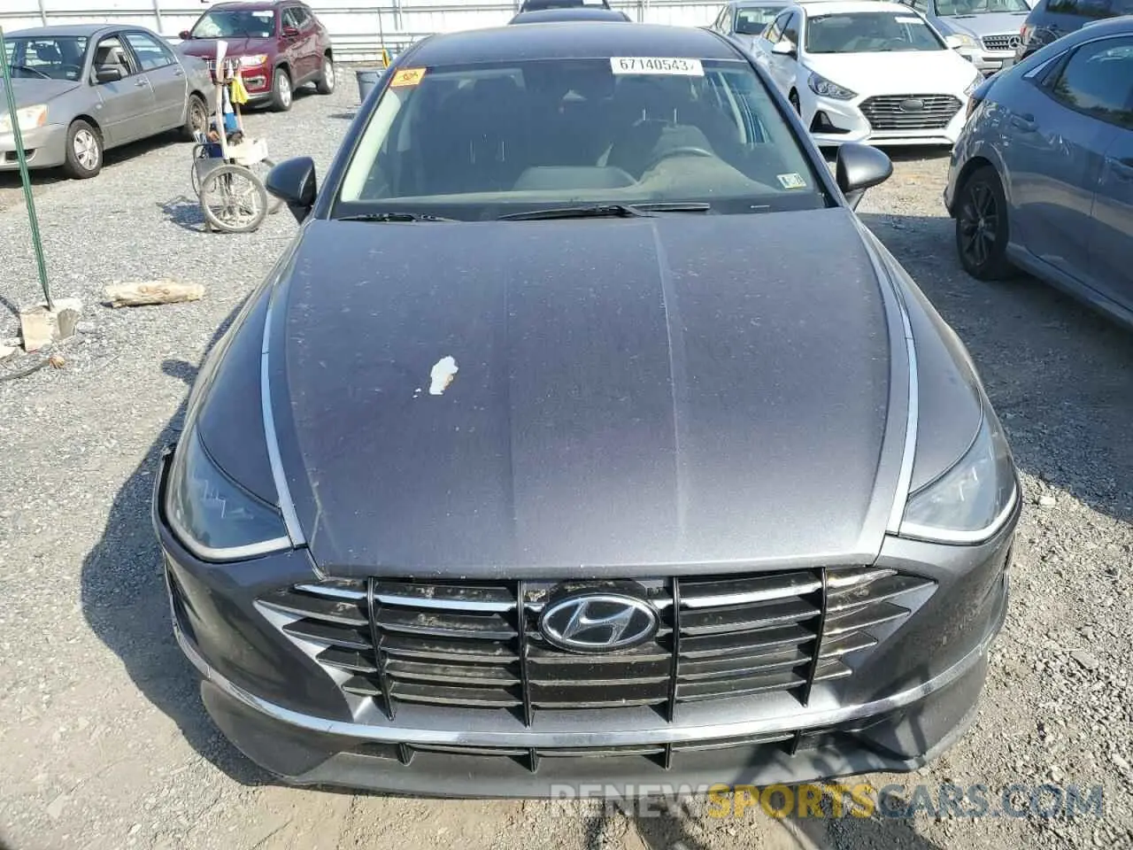 5 Photograph of a damaged car 5NPEG4JA9LH040956 HYUNDAI SONATA 2020