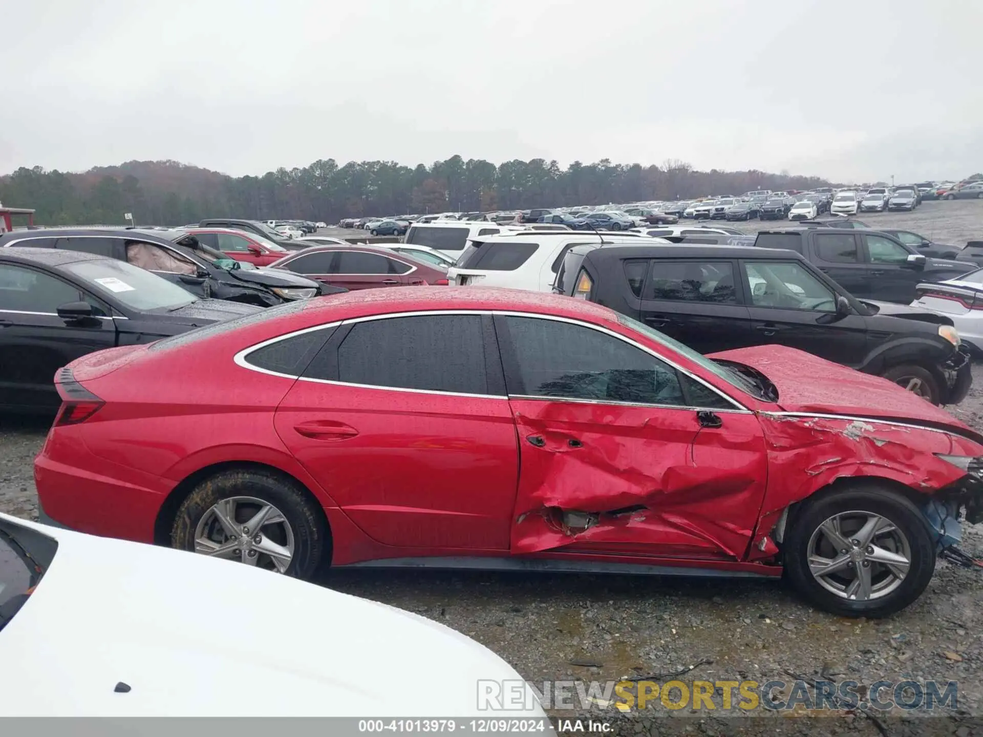 13 Photograph of a damaged car 5NPEG4JA9LH042996 HYUNDAI SONATA 2020
