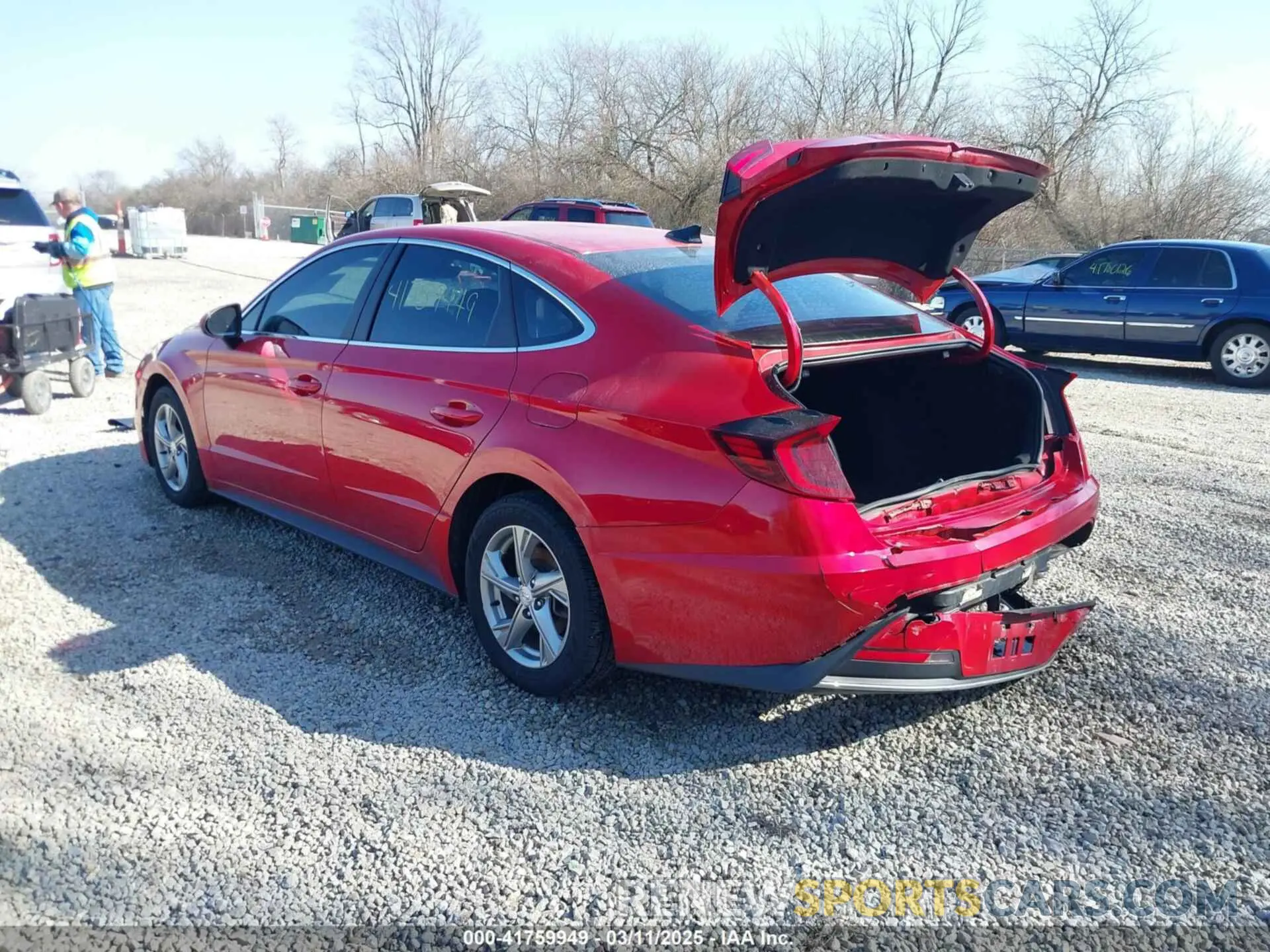 3 Photograph of a damaged car 5NPEG4JAXLH010218 HYUNDAI SONATA 2020
