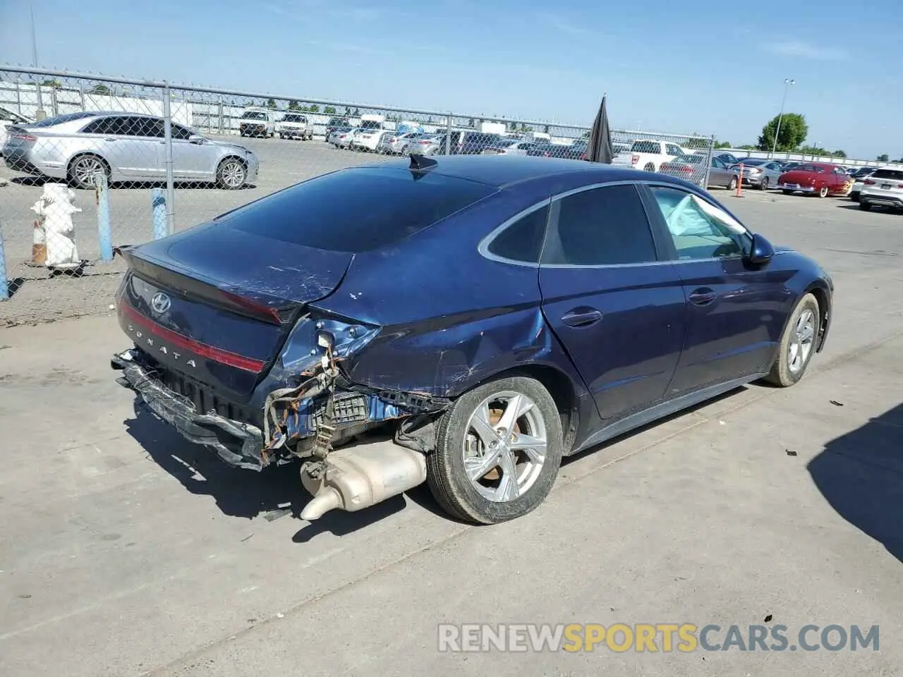 3 Photograph of a damaged car 5NPEG4JAXLH045065 HYUNDAI SONATA 2020