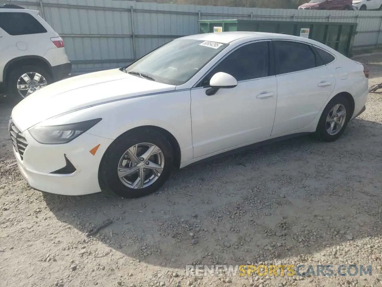 1 Photograph of a damaged car 5NPEG4JAXLH051948 HYUNDAI SONATA 2020