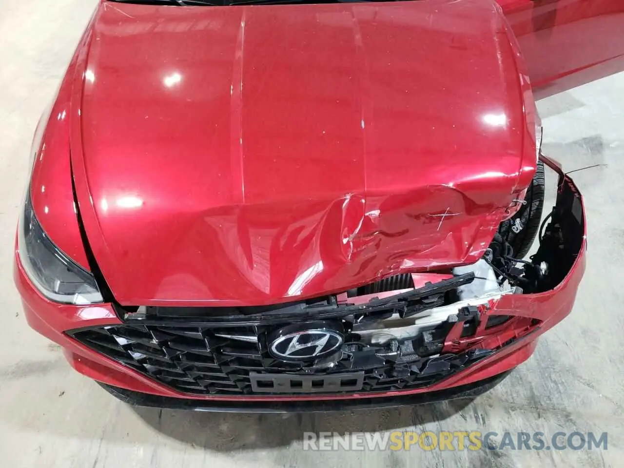 11 Photograph of a damaged car 5NPEH4J20LH013716 HYUNDAI SONATA 2020