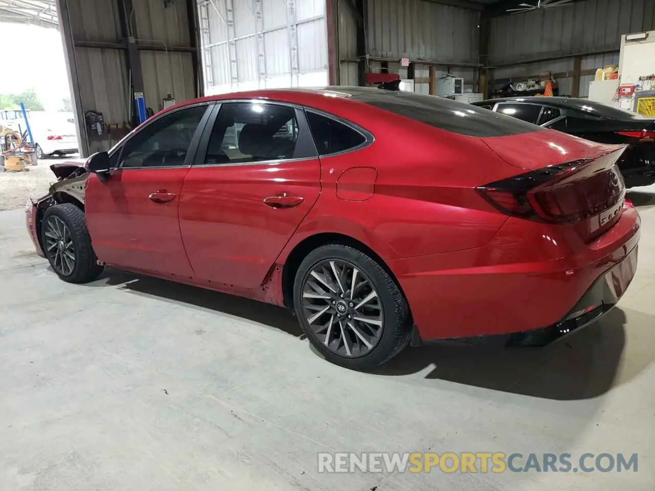 2 Photograph of a damaged car 5NPEH4J20LH013716 HYUNDAI SONATA 2020