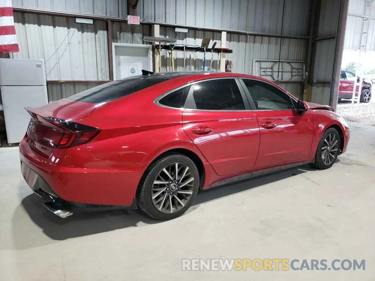 3 Photograph of a damaged car 5NPEH4J20LH013716 HYUNDAI SONATA 2020