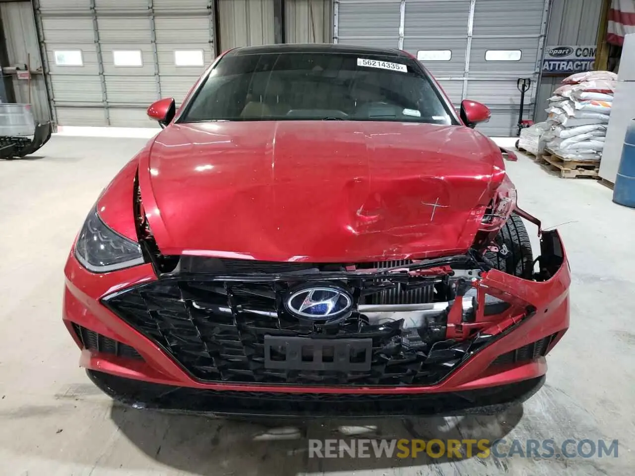 5 Photograph of a damaged car 5NPEH4J20LH013716 HYUNDAI SONATA 2020