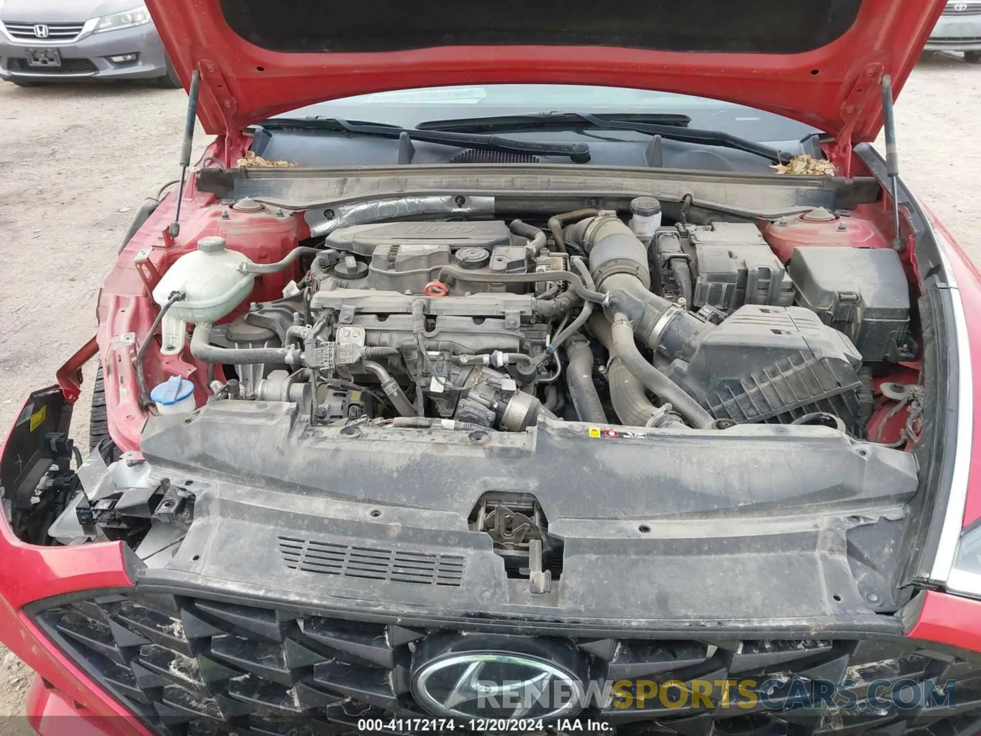 10 Photograph of a damaged car 5NPEH4J20LH014638 HYUNDAI SONATA 2020