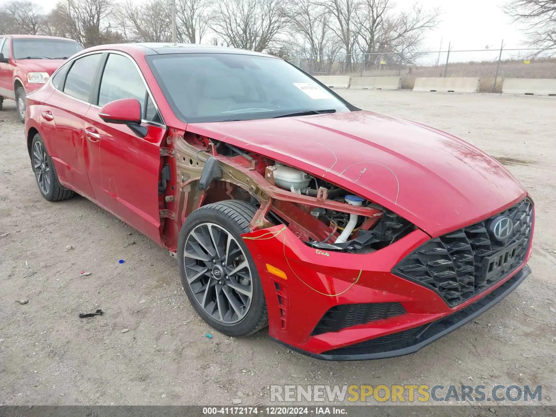 6 Photograph of a damaged car 5NPEH4J20LH014638 HYUNDAI SONATA 2020