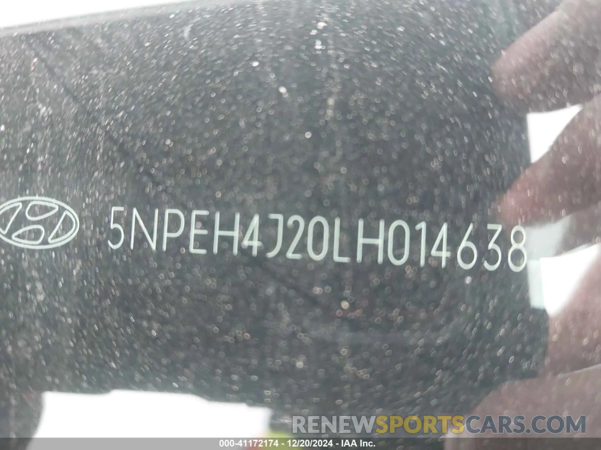9 Photograph of a damaged car 5NPEH4J20LH014638 HYUNDAI SONATA 2020