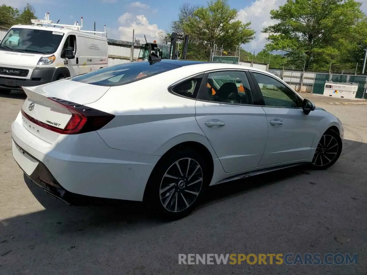 3 Photograph of a damaged car 5NPEH4J20LH014770 HYUNDAI SONATA 2020