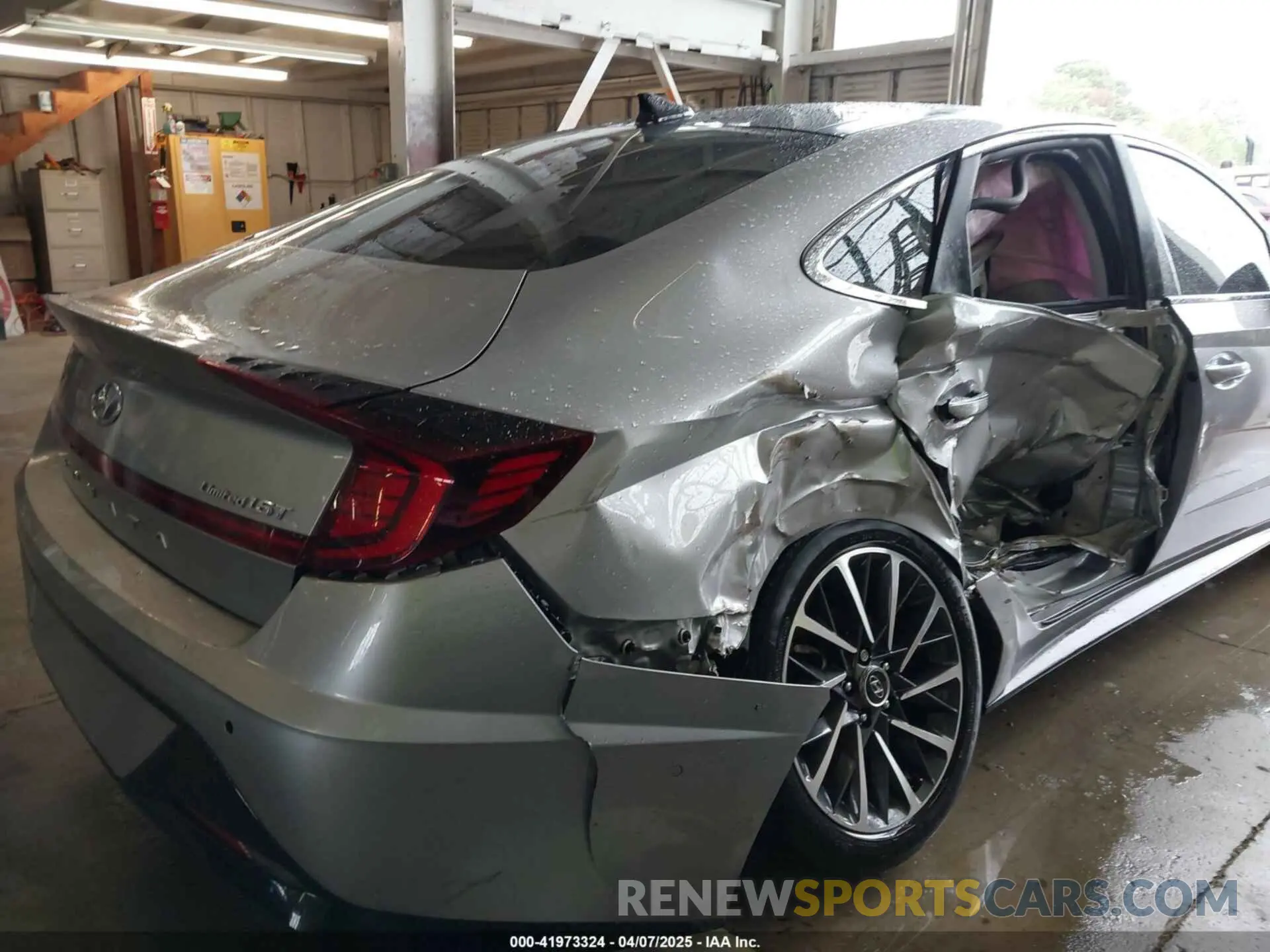6 Photograph of a damaged car 5NPEH4J21LH046482 HYUNDAI SONATA 2020