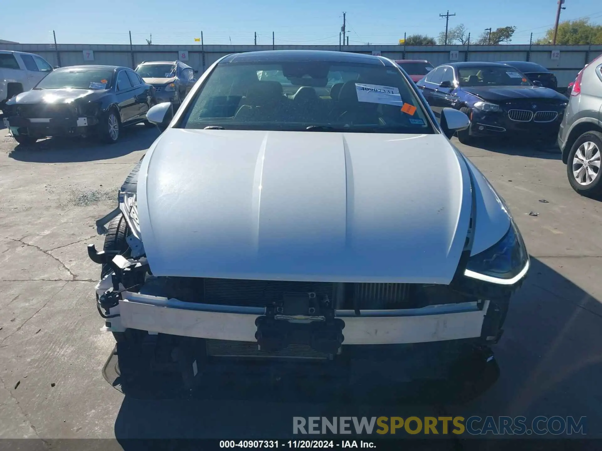 13 Photograph of a damaged car 5NPEH4J22LH030436 HYUNDAI SONATA 2020