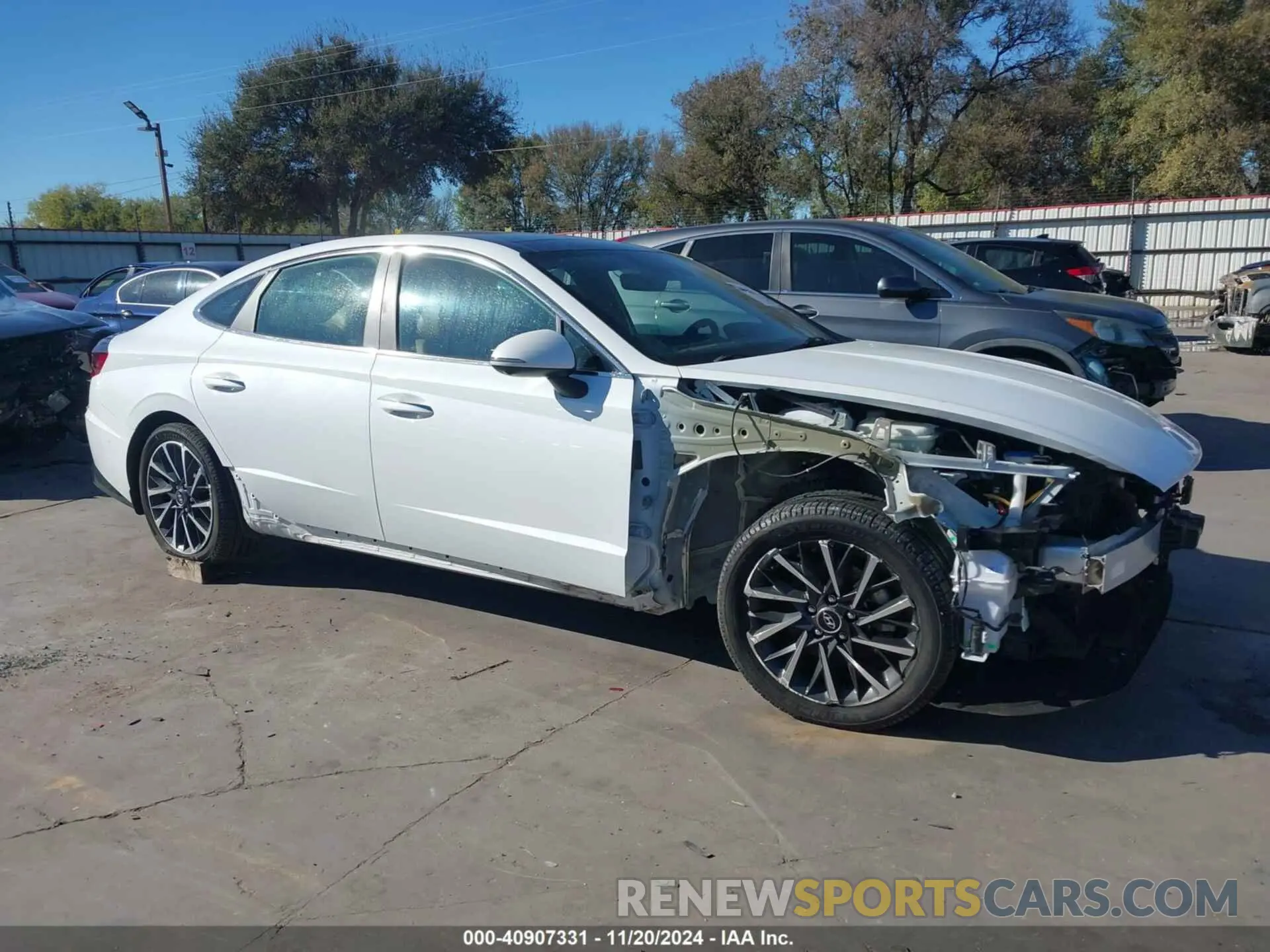 14 Photograph of a damaged car 5NPEH4J22LH030436 HYUNDAI SONATA 2020