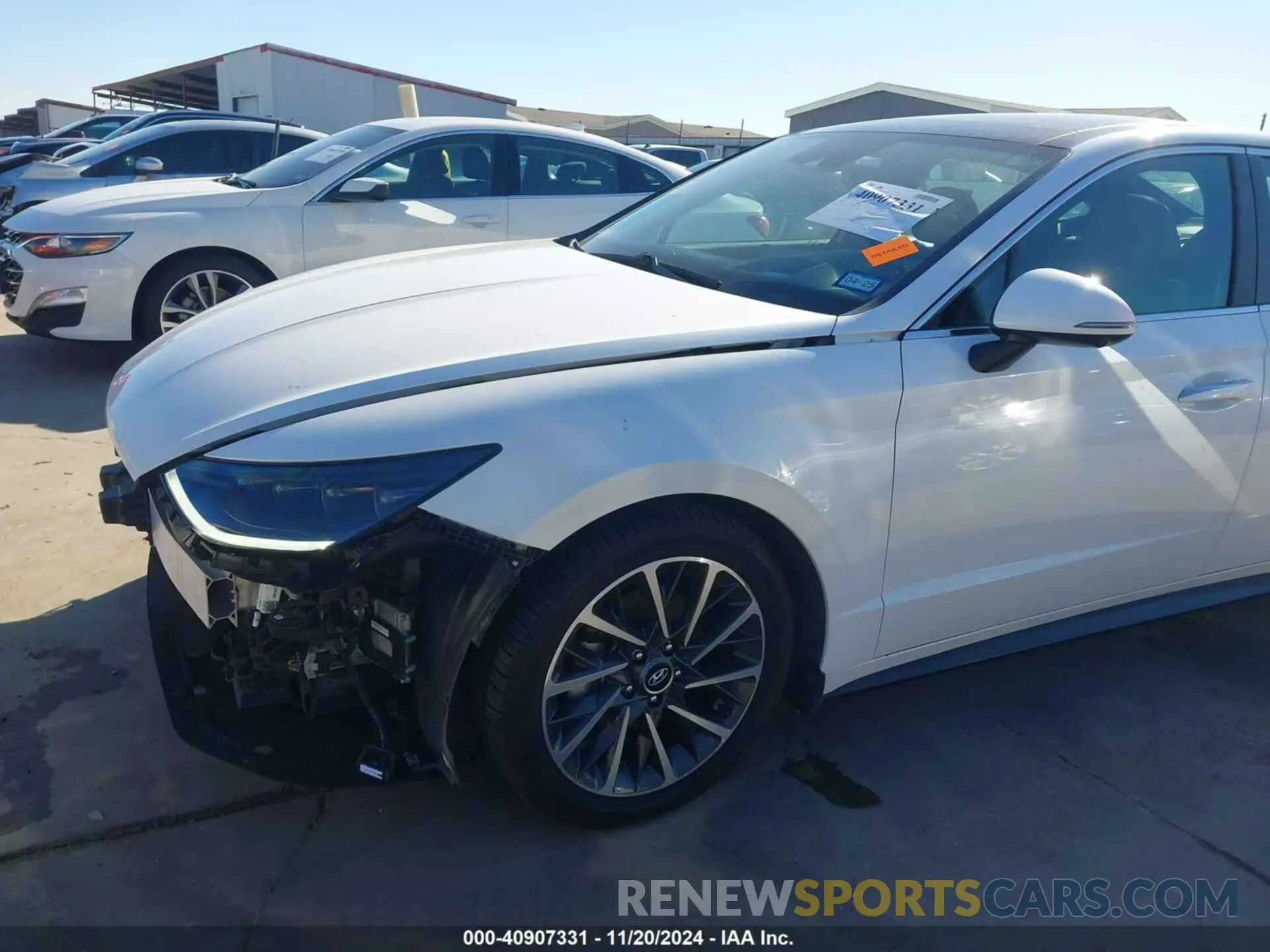 18 Photograph of a damaged car 5NPEH4J22LH030436 HYUNDAI SONATA 2020