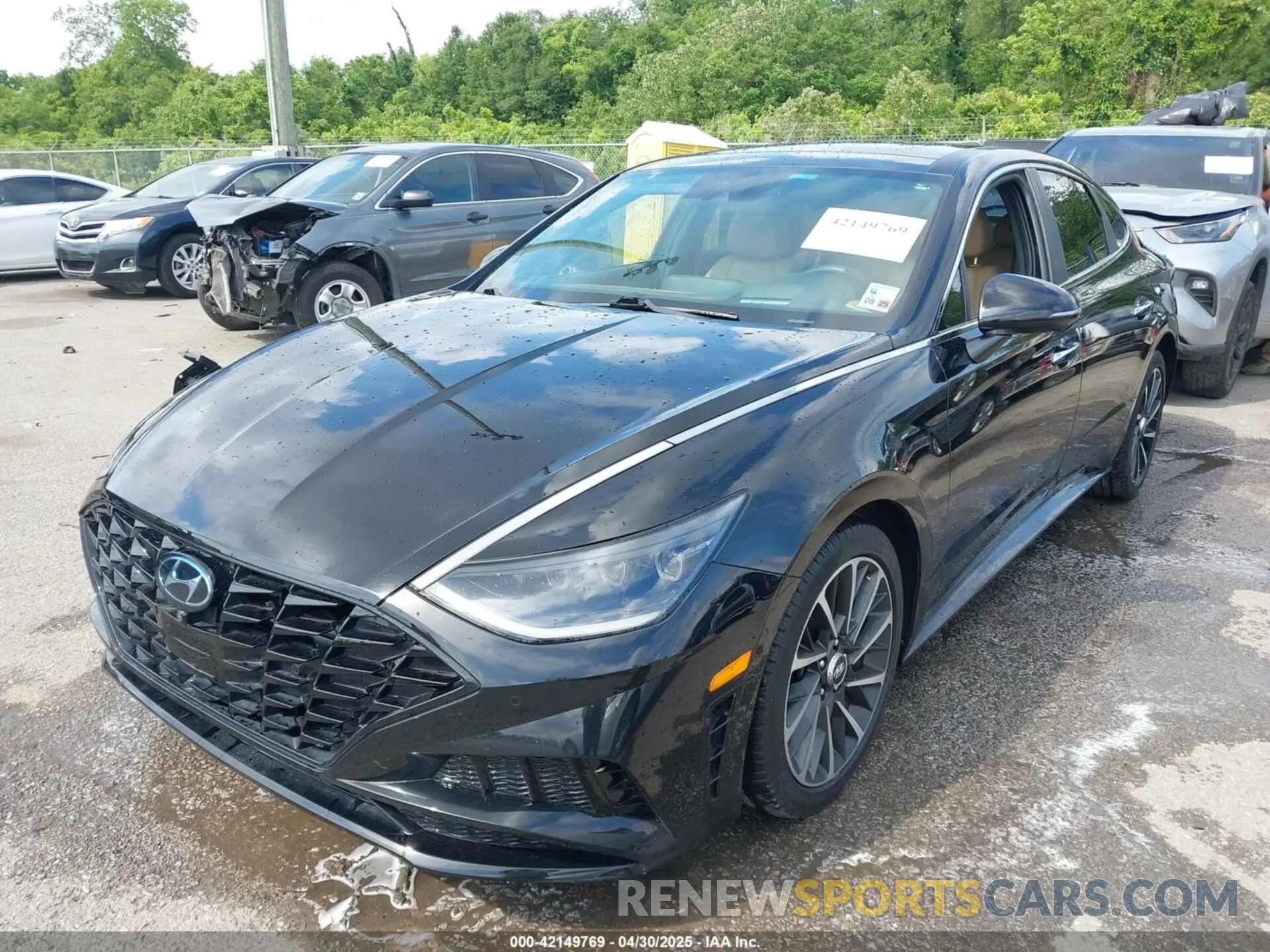 2 Photograph of a damaged car 5NPEH4J23LH051912 HYUNDAI SONATA 2020