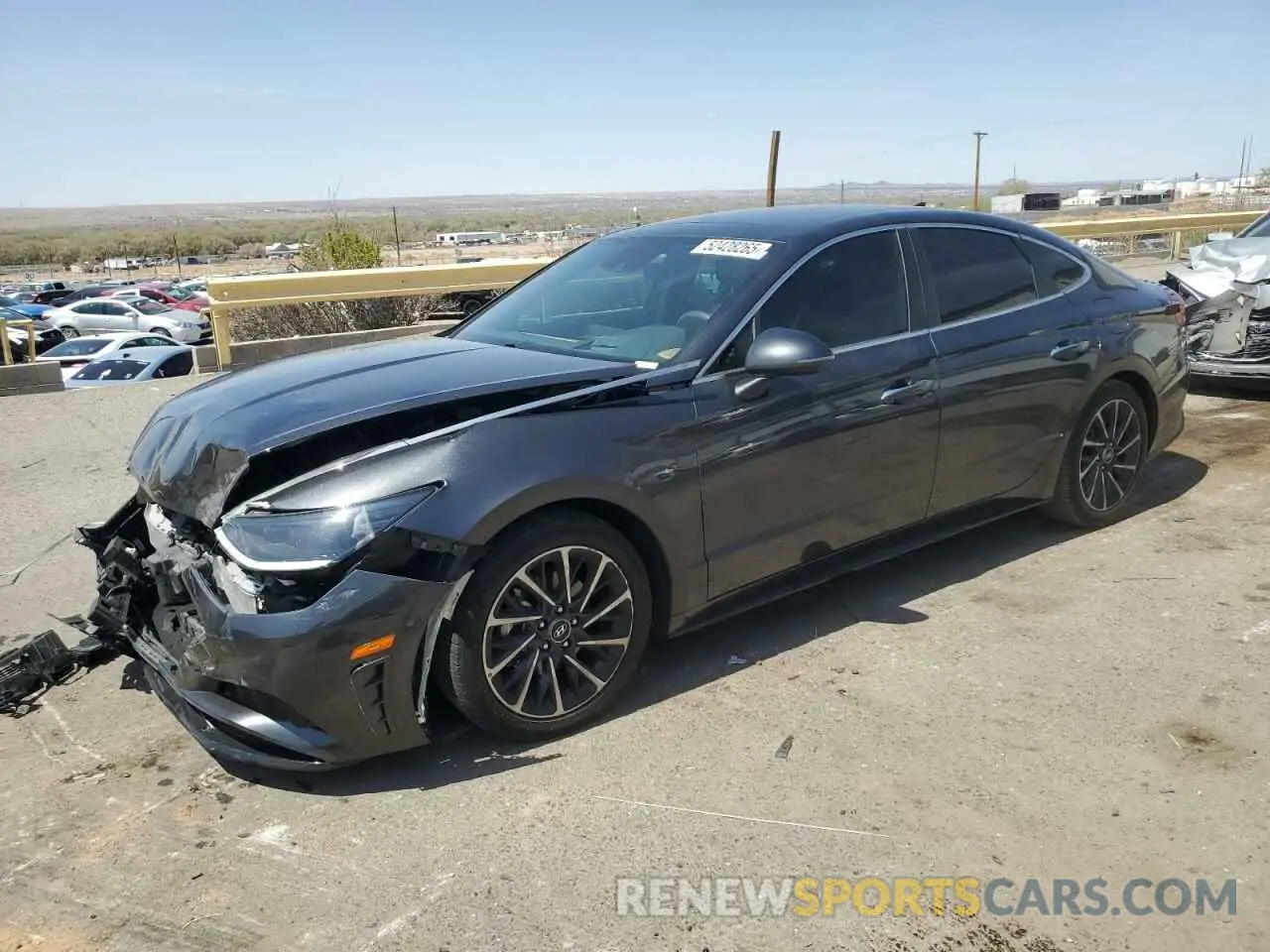 1 Photograph of a damaged car 5NPEH4J24LH021995 HYUNDAI SONATA 2020