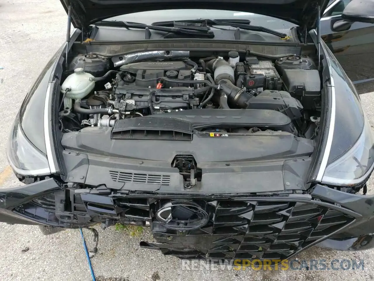 11 Photograph of a damaged car 5NPEH4J24LH031684 HYUNDAI SONATA 2020