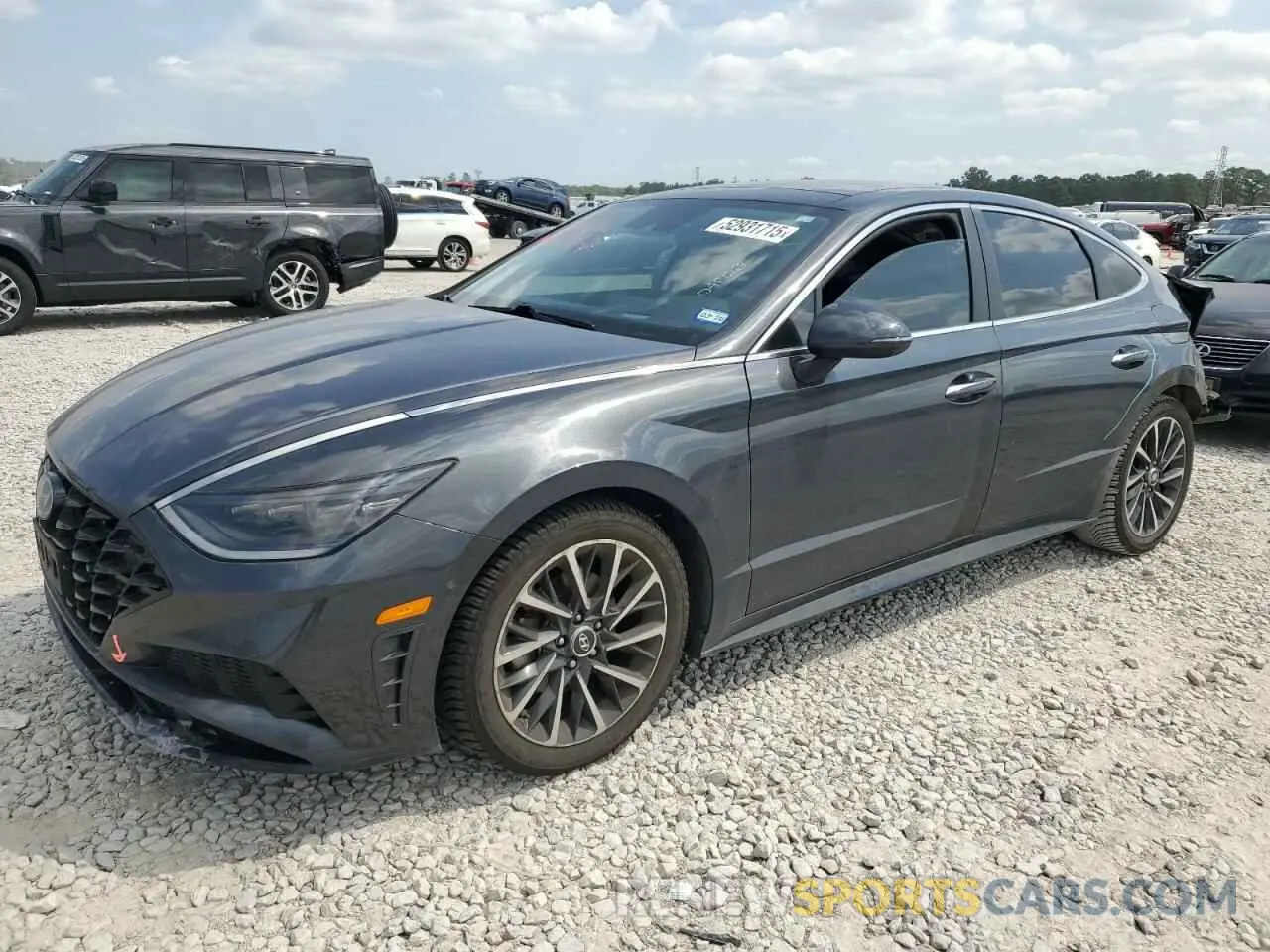 1 Photograph of a damaged car 5NPEH4J24LH048663 HYUNDAI SONATA 2020