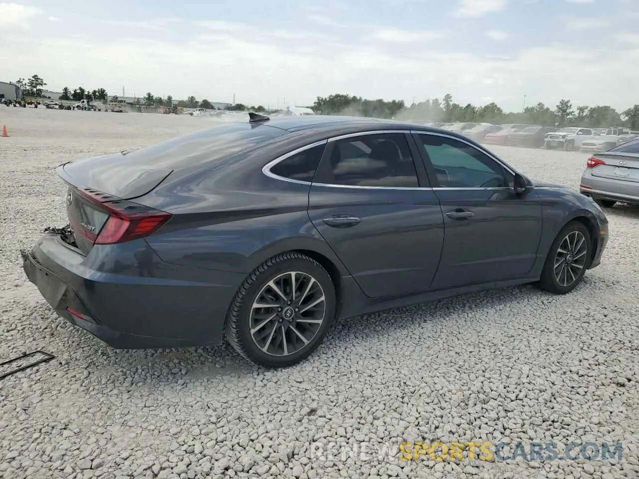 3 Photograph of a damaged car 5NPEH4J24LH048663 HYUNDAI SONATA 2020