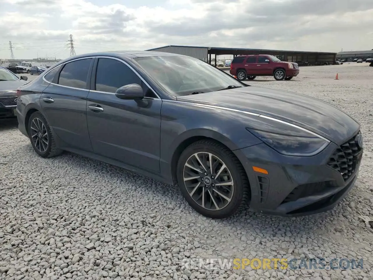 4 Photograph of a damaged car 5NPEH4J24LH048663 HYUNDAI SONATA 2020