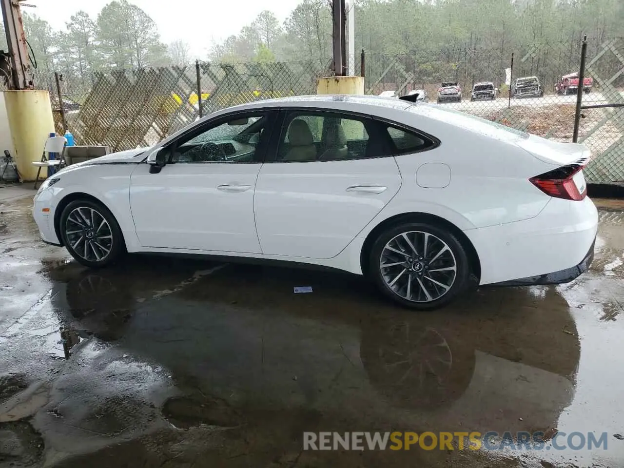 2 Photograph of a damaged car 5NPEH4J25LH022038 HYUNDAI SONATA 2020