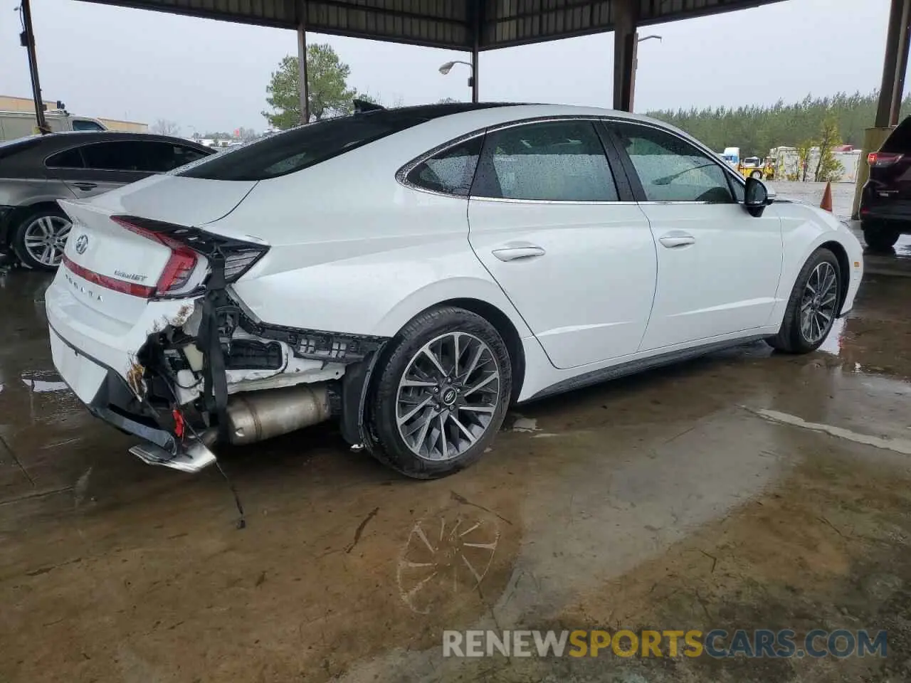 3 Photograph of a damaged car 5NPEH4J25LH022038 HYUNDAI SONATA 2020