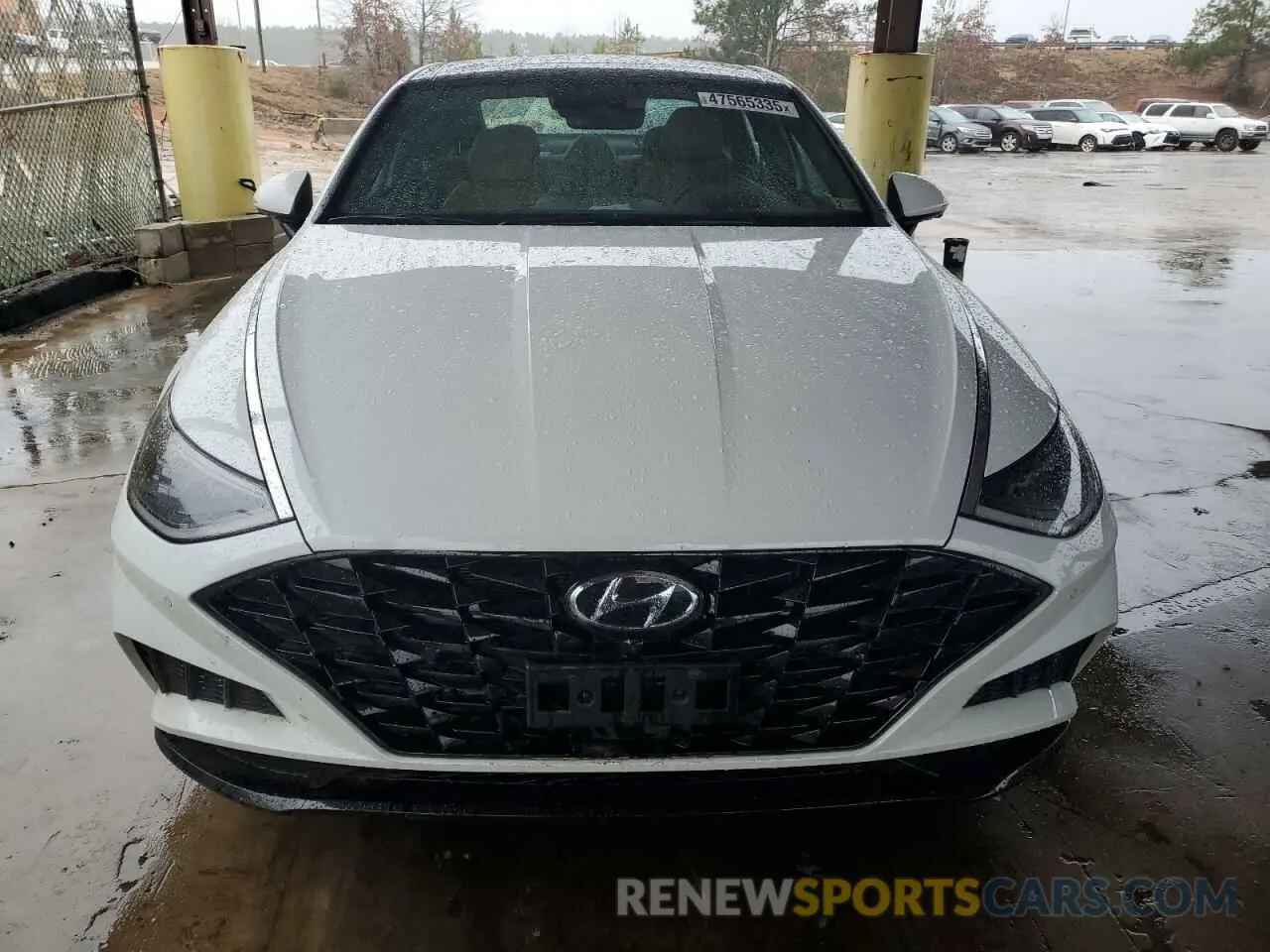 5 Photograph of a damaged car 5NPEH4J25LH022038 HYUNDAI SONATA 2020