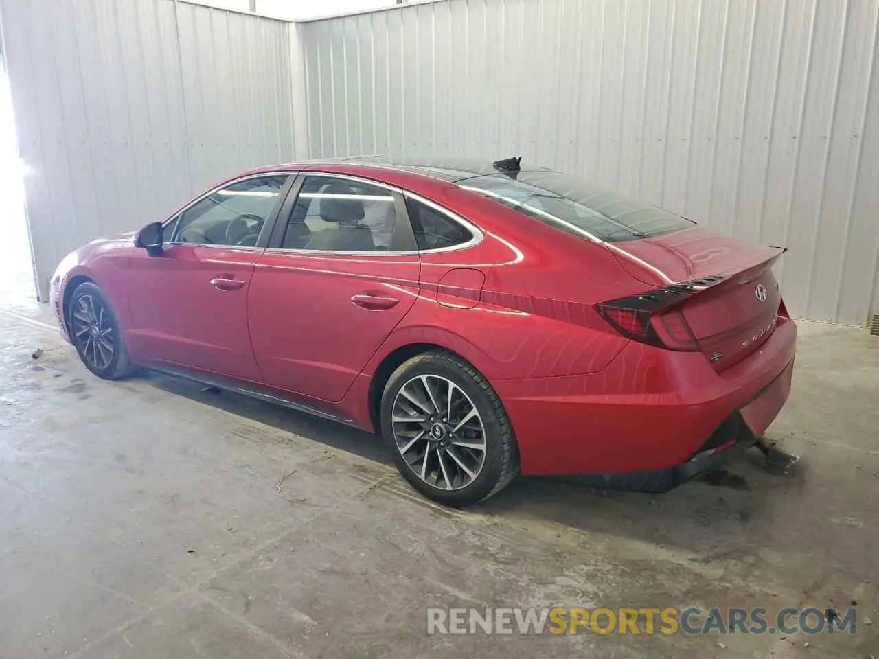 2 Photograph of a damaged car 5NPEH4J25LH043844 HYUNDAI SONATA 2020