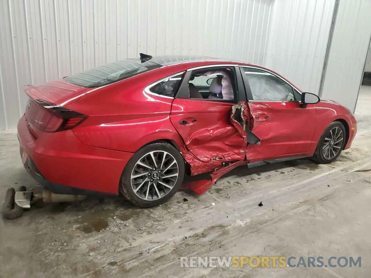 3 Photograph of a damaged car 5NPEH4J25LH043844 HYUNDAI SONATA 2020