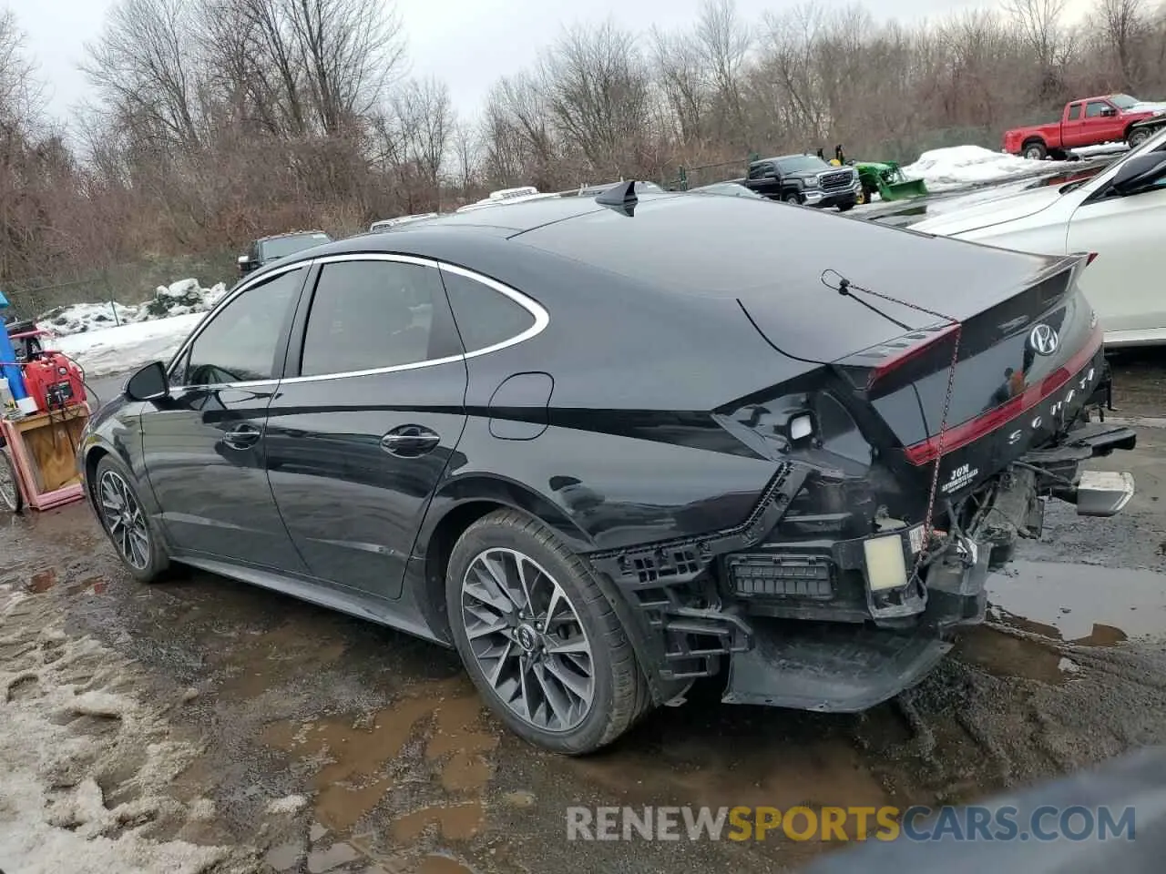 2 Photograph of a damaged car 5NPEH4J26LH028270 HYUNDAI SONATA 2020