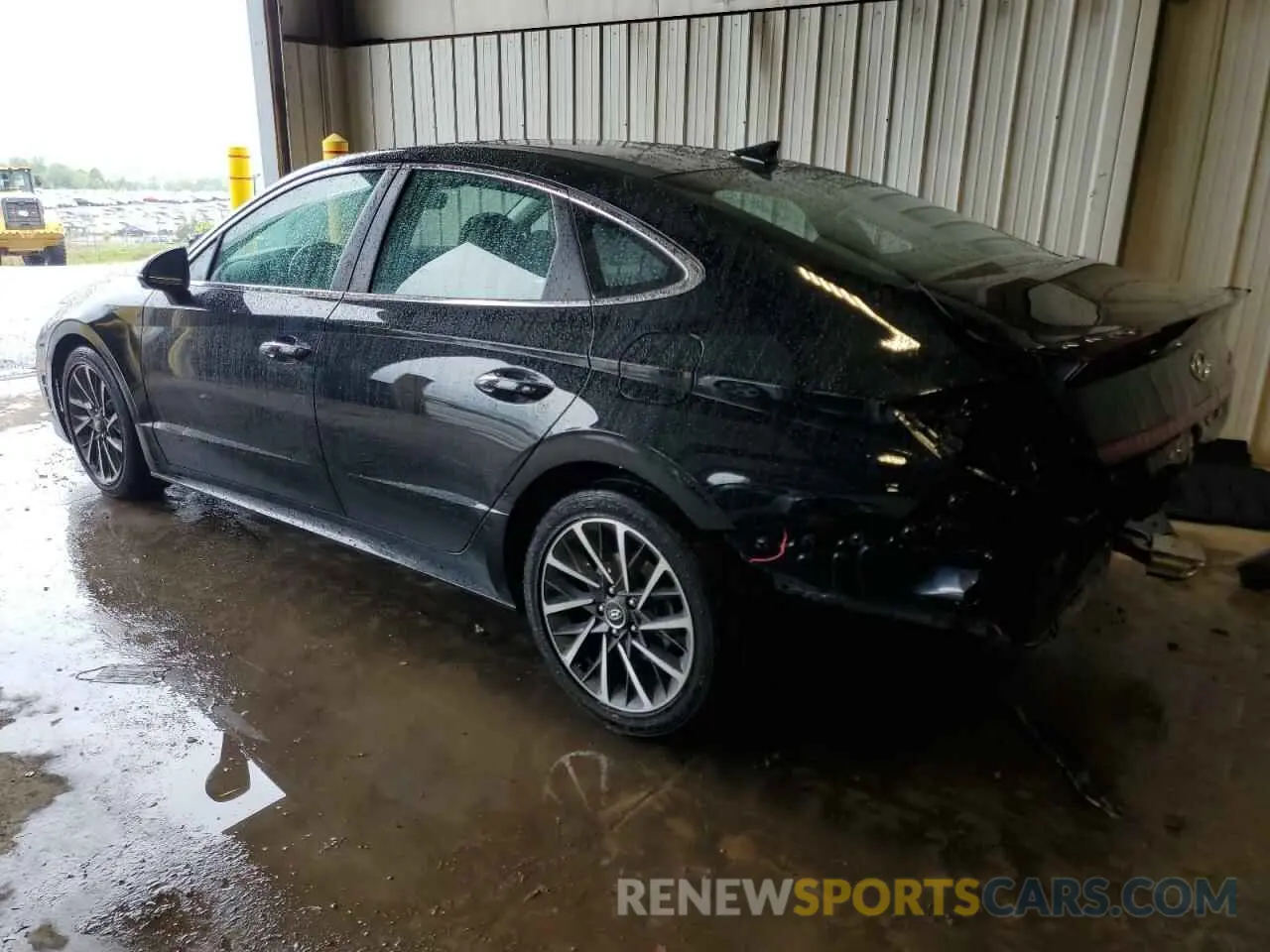 2 Photograph of a damaged car 5NPEH4J26LH033436 HYUNDAI SONATA 2020