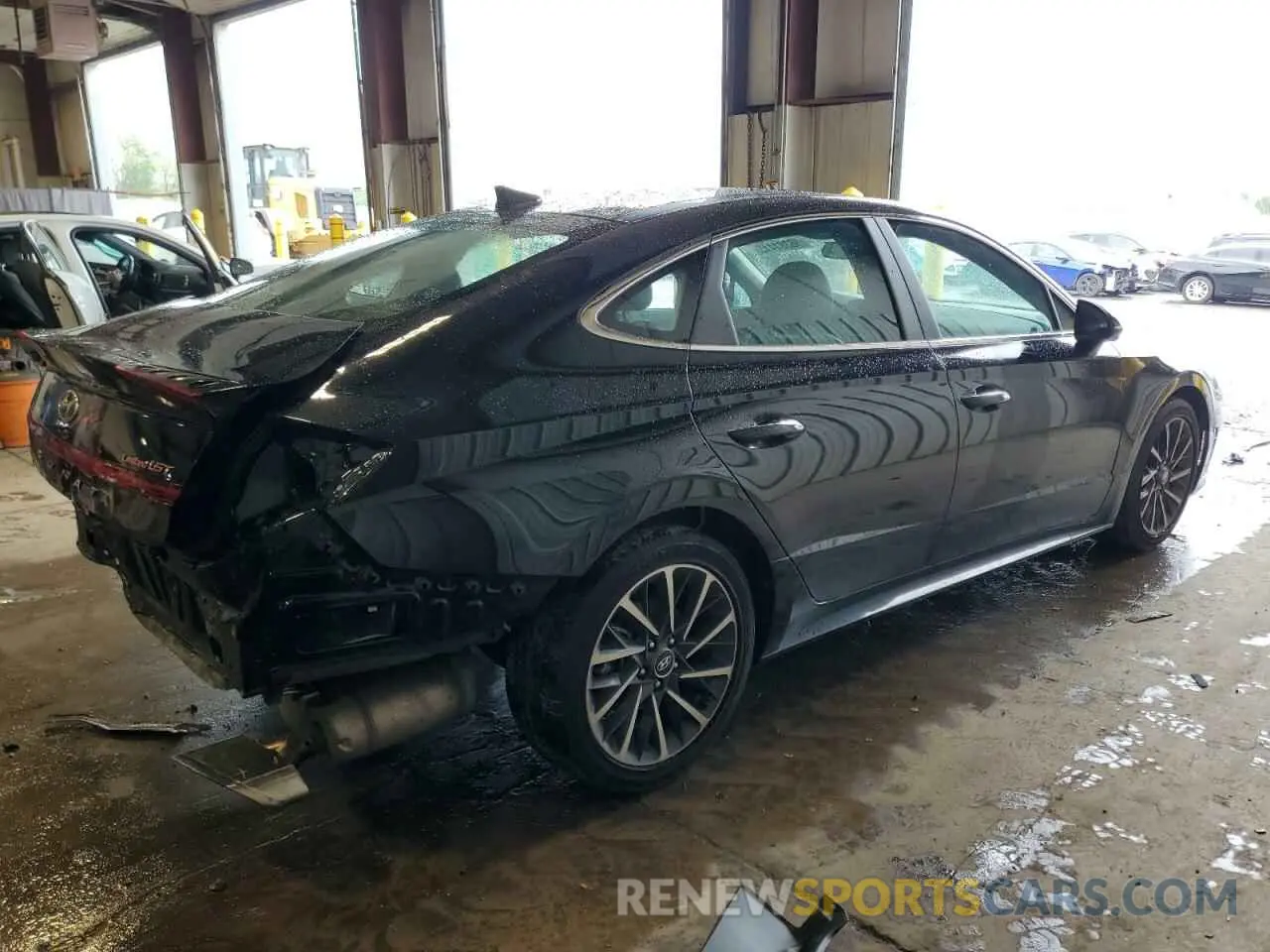 3 Photograph of a damaged car 5NPEH4J26LH033436 HYUNDAI SONATA 2020