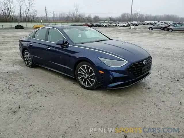 13 Photograph of a damaged car 5NPEH4J26LH036658 HYUNDAI SONATA 2020